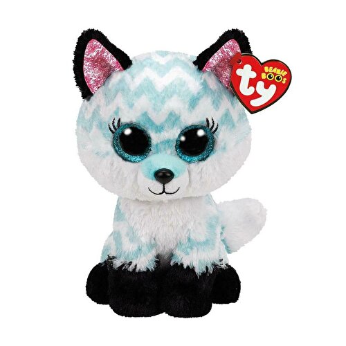 Ty Beanie Boo Atlas Aqua Chevron Fox 15 см.