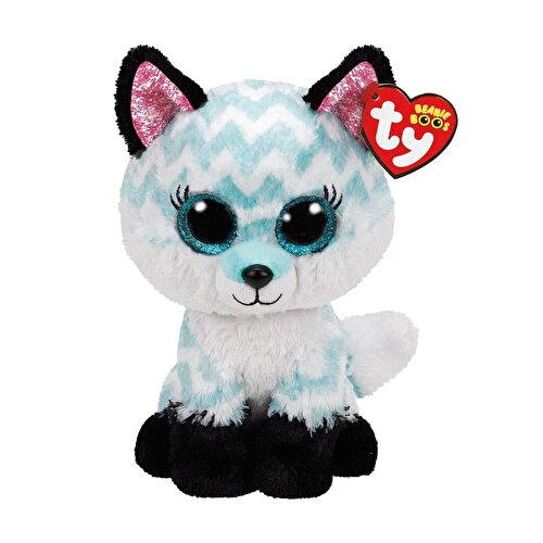 Ty Beanie Boo Atlas Aqua Chevron Fox 24 см.