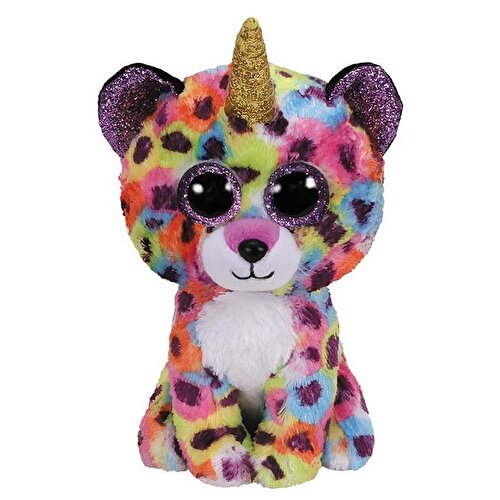 TY Beanie Boo Giselle-Rainbow Leopord 15 см.