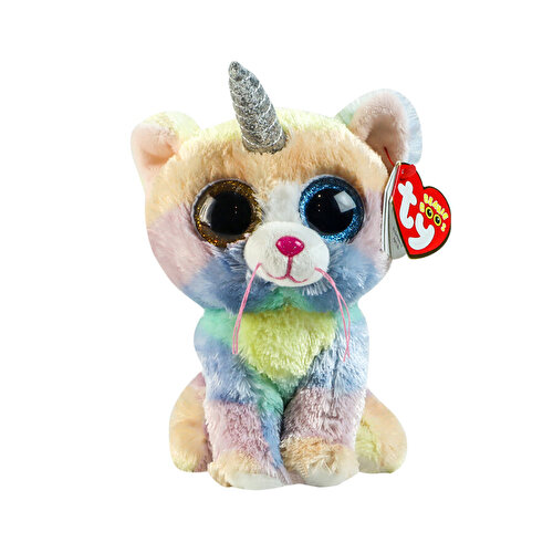 Ty Beanie Boo Heather Unicorn Cat 15 см.