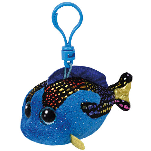 TY Beanie Boos Aqua Fish Plush Keychain