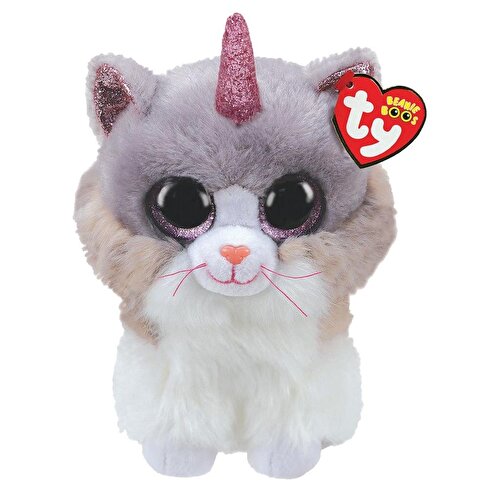 Ty Beanie Boos Asher Рогатый кот 24 см.