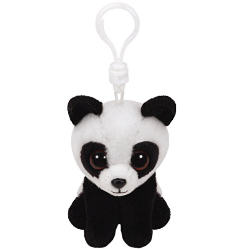 TY Beanie Boos Baboo Panda Plush Keychain