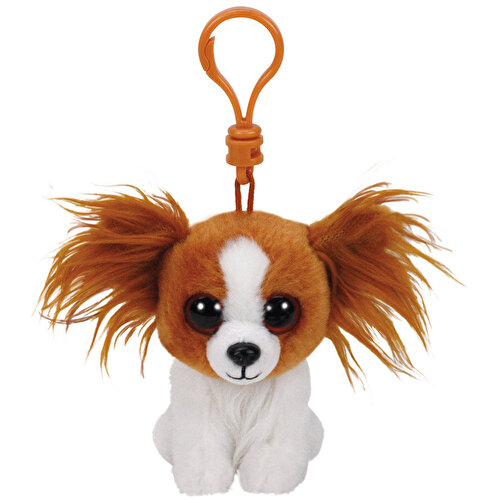 TY Beanie Boos Barks Dog Plush Keychain