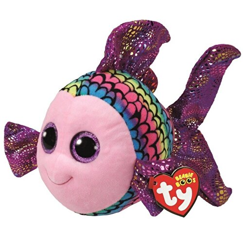 TY Beanie Boos Flippy - Multicolour Fish Med