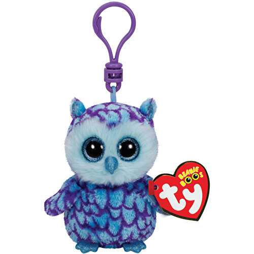 TY Beanie Boo's Oscar Owl Keychain