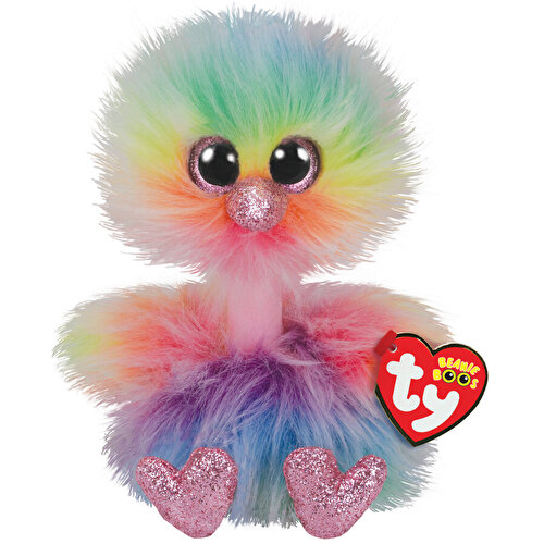 TY Beanie Boos Ostrich Asha Plush 15 Cm