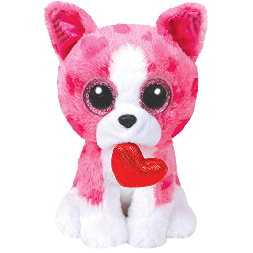 Ty Beanie Boo´s Pink Dog Romeo Plush 15 Cm