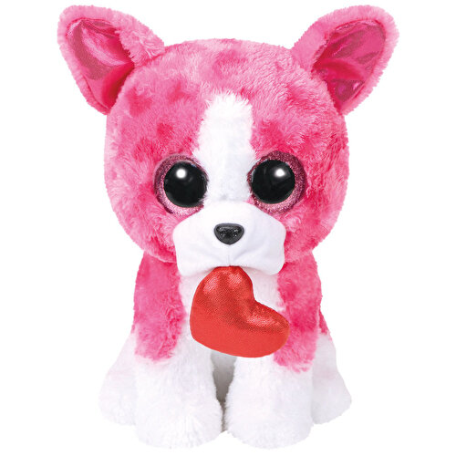 Ty Beanie Boo´s Pink Dog Romeo Plush 25 Cm