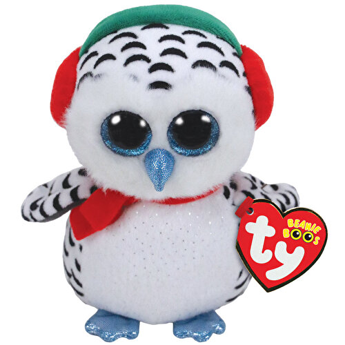 TY Beanie Boo's Snow Suit Owl 15 Cm