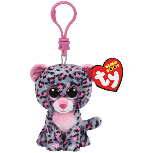 TY Beanie Boo´s Tasha Leopard Plush Keychain