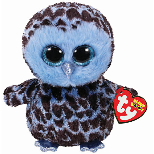 Ty Beanie Boos Яго Голубая сова 15 см.