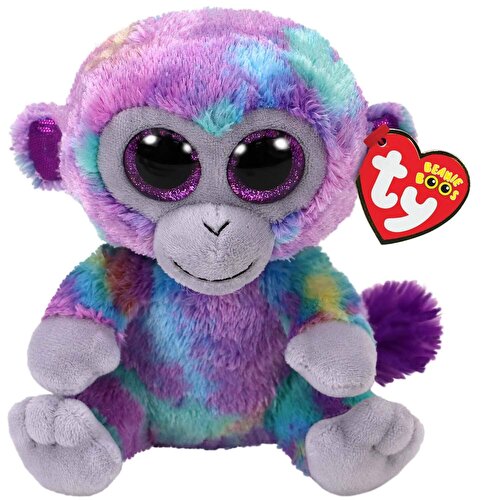 TY Beanie Boos Zuri Monkey Plush 15 см.