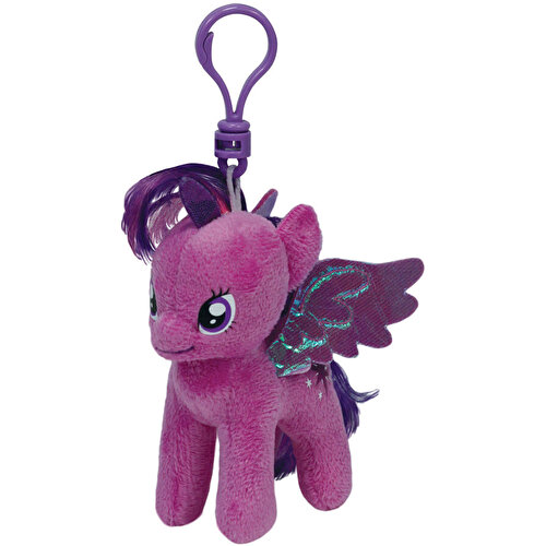 TY My Little Pony Twilight Sparkle Plush Keychain