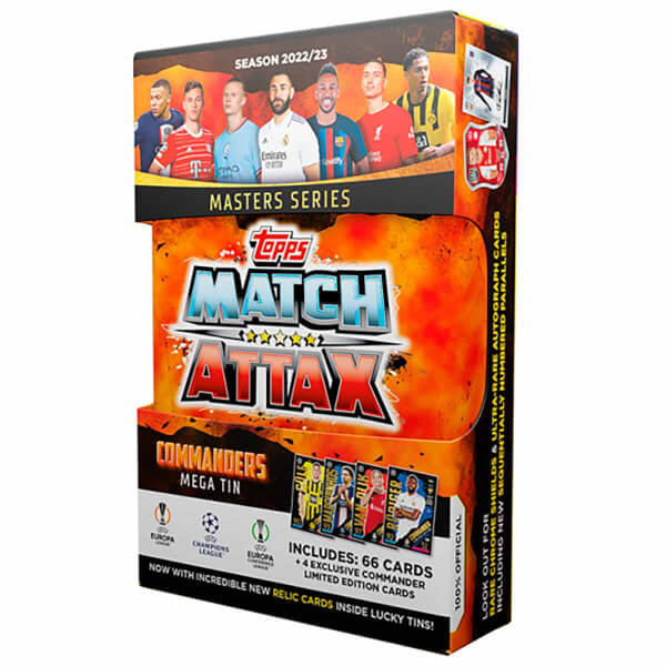 UEFA Champions League Season 22/23 Match Attax-Mega Metal Box - Командиры - лидеры обороны