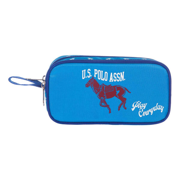 U.S. POLO Pencil Case Blue 20199