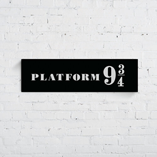 Wizarding World Harry Potter Tabela - Platform 9 Üç Çeyrek