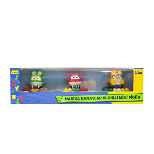 Wonderful Wings Blocky Mini Figure Set of 3